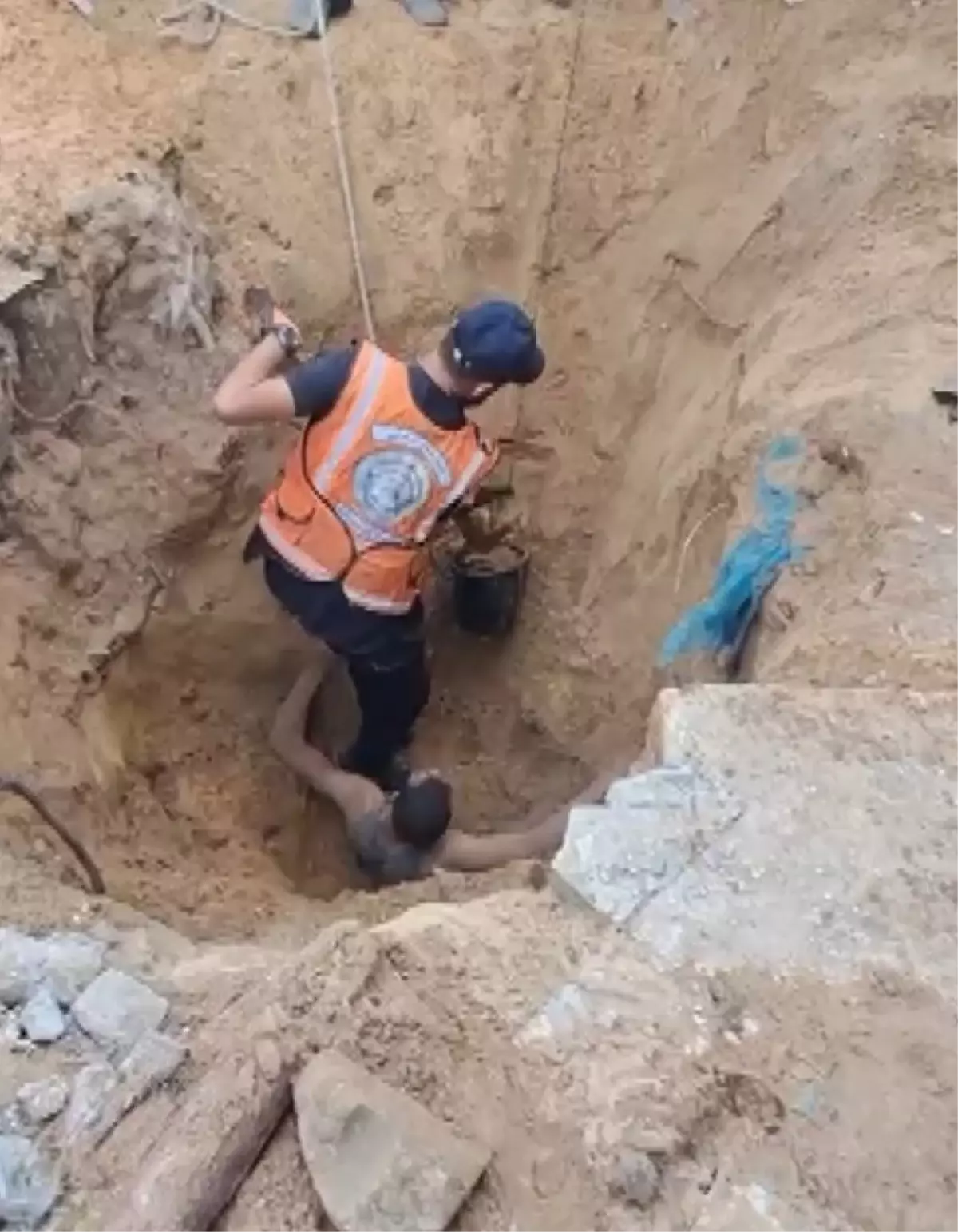 Gazze’de Toprak Kayması: Kurtarma Başarılı