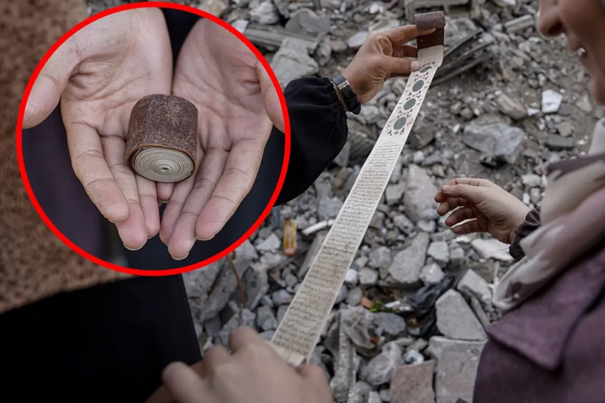 Gazze’deki enkazdan çıkan hazine değerinde koleksiyon