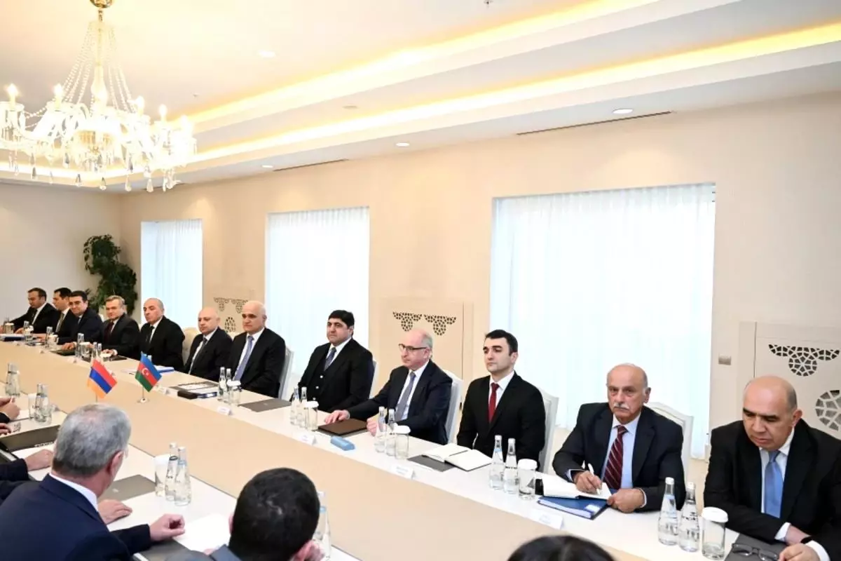 Azerbaycan ve Ermenistan Sınır Toplantısı Gebele’de Gerçekleşti
