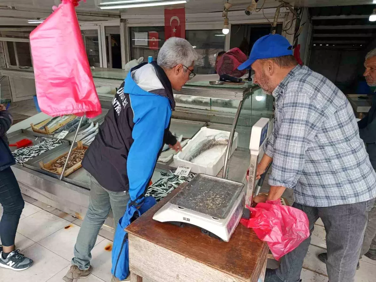 Gelibolu’da Balık Satış Noktalarına Hijyen ve Ürün Kontrolü Denetimi