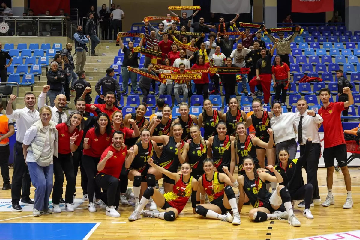 Göztepe – Türk Hava Yolları Maçı Öncesi Heyecan Dorukta