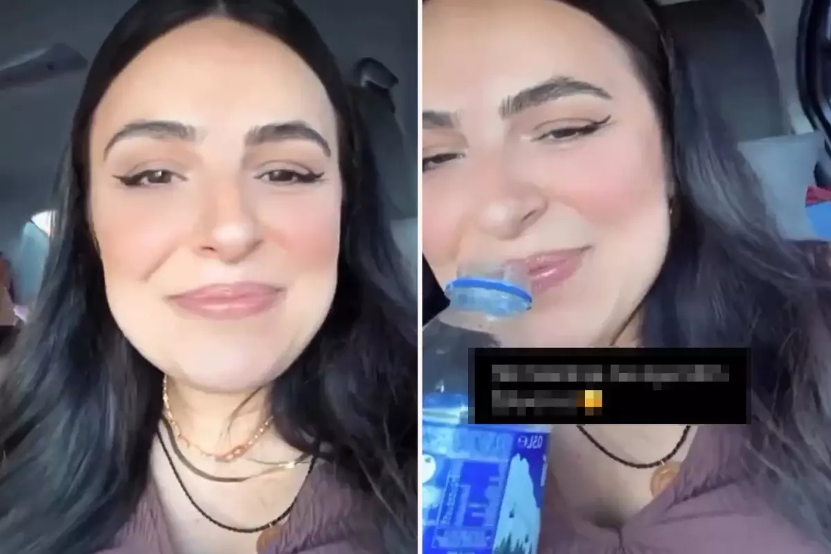 Hamile Kadının Aşerdiği Şey Öyle Belli Değil: Akaryakıt İstasyonunda Benzin Doldurdu!