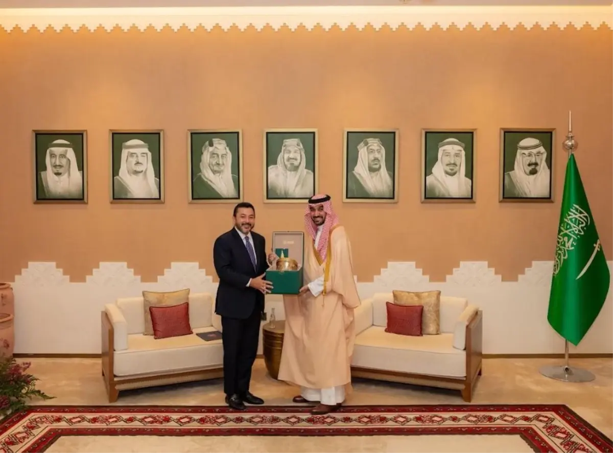 ICYF Başkanı Taha Ayhan Riyad’da Suudi Spor Bakanı ile Stratejik Görüşme Gerçekleştirdi