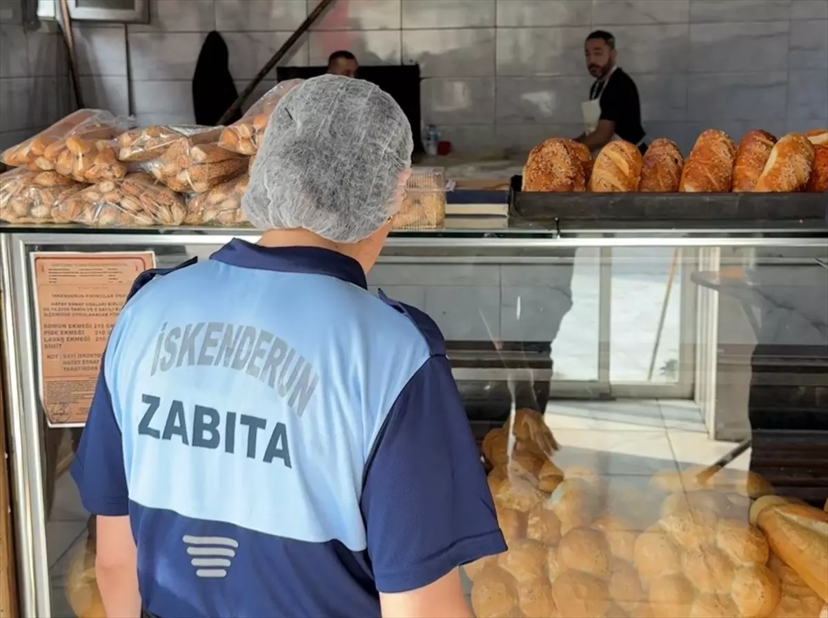 İskenderun’da Fırın Denetimi: 25 İşletme Tarandı, 8’ine Ceza Kesildi