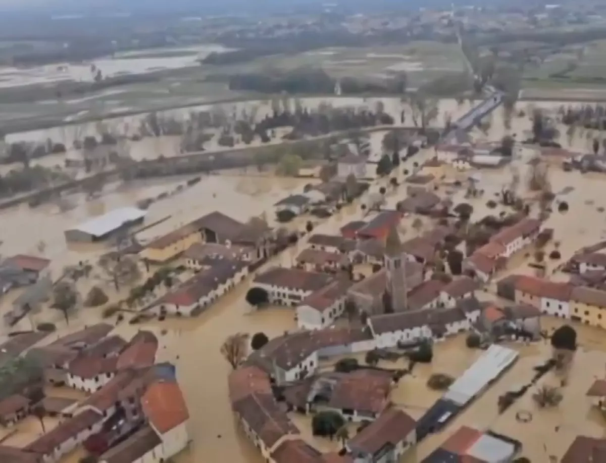 İtalya’da Şiddetli Yağışlar Sel Olurdu