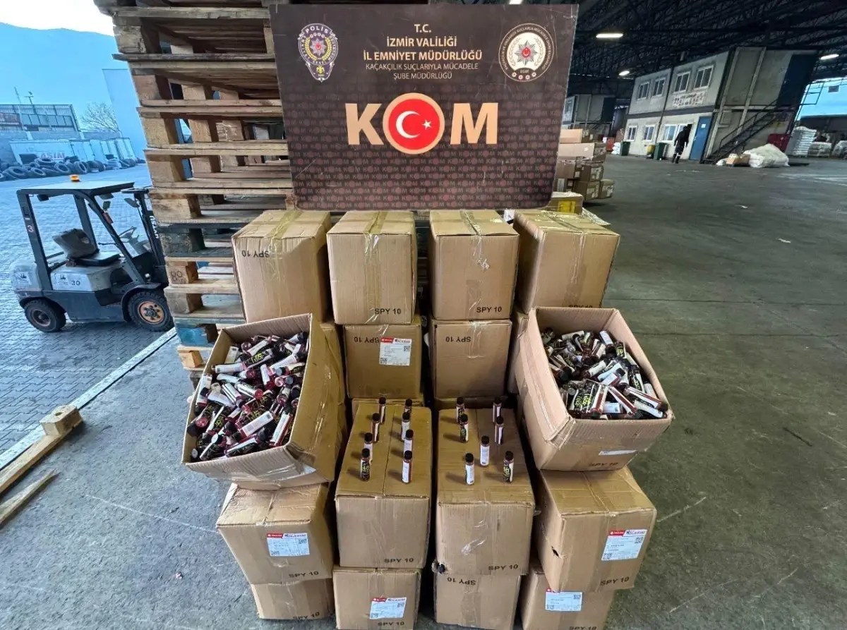 İzmir’de Kaçak İlaç Operasyonu: 7 Tutuklama ve 15 Milyon TL Değerinde Ele Geçirilen Malzeme