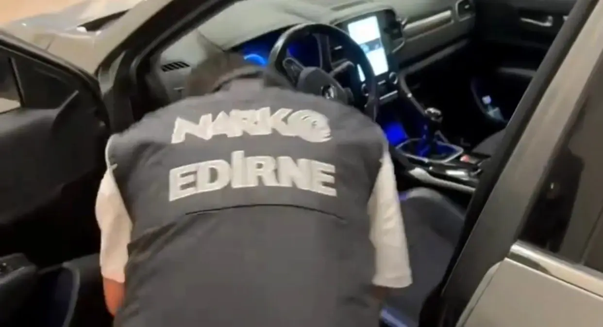 Edirne’de Kapıkule Sınır Kapısı’nda Büyük Uyuşturucu Operasyonu