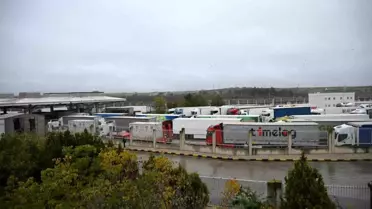 Kapıkule Sınır Kapısı’nda Tır Geçişinde Rekor