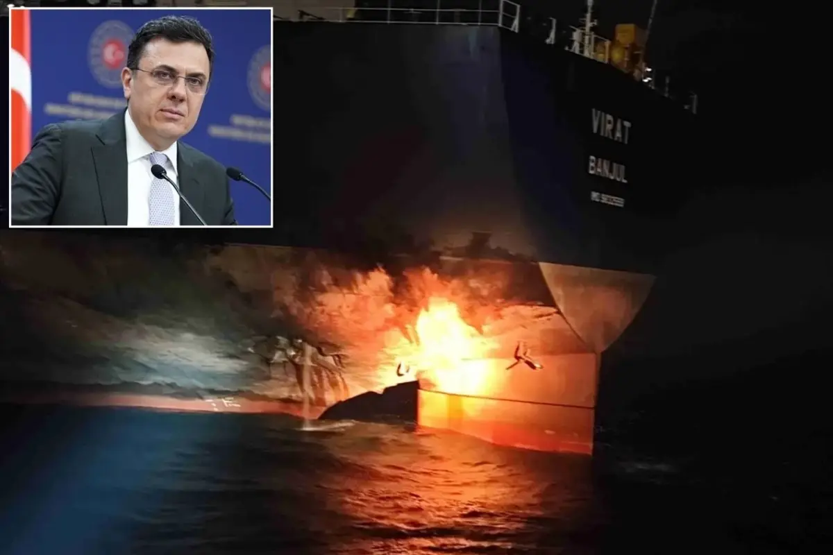 Dışişleri Bakanlığı: Karadeniz’deki Ticari Tankerlere Yönelik Saldırıları Endişeyle Karşılıyoruz