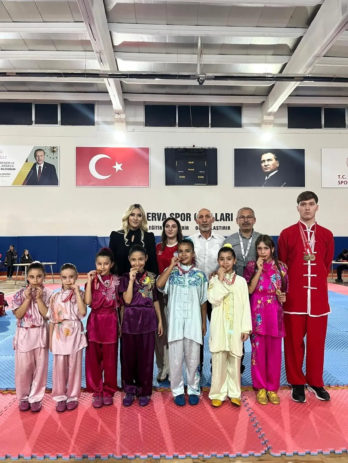 Kayseri Spor A.Ş Wushu İl Seçmelerinde 8 Altın Madalya Kazandı