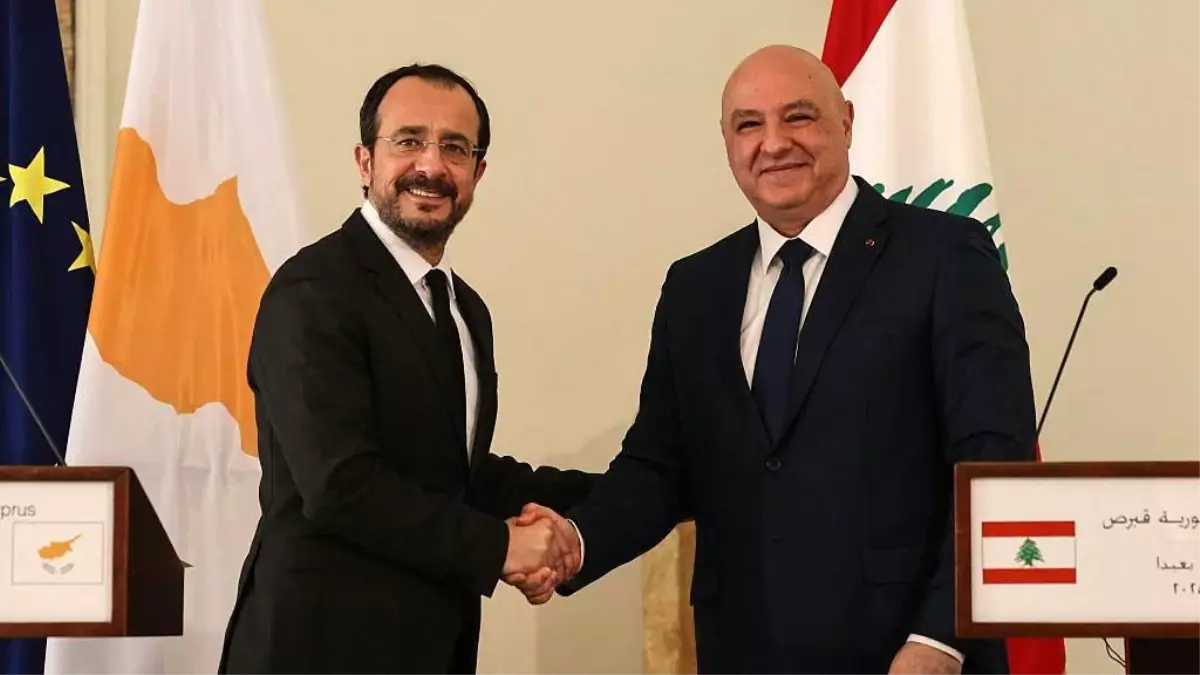 Kıbrıs ve Lübnan Doğu Akdeniz’de MEB Anlaşması İmzaladı; Türkiye Sert Tepki Verdi