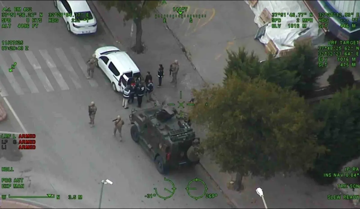 Konya’da İki Organize Suç Örgütü Çökerildi