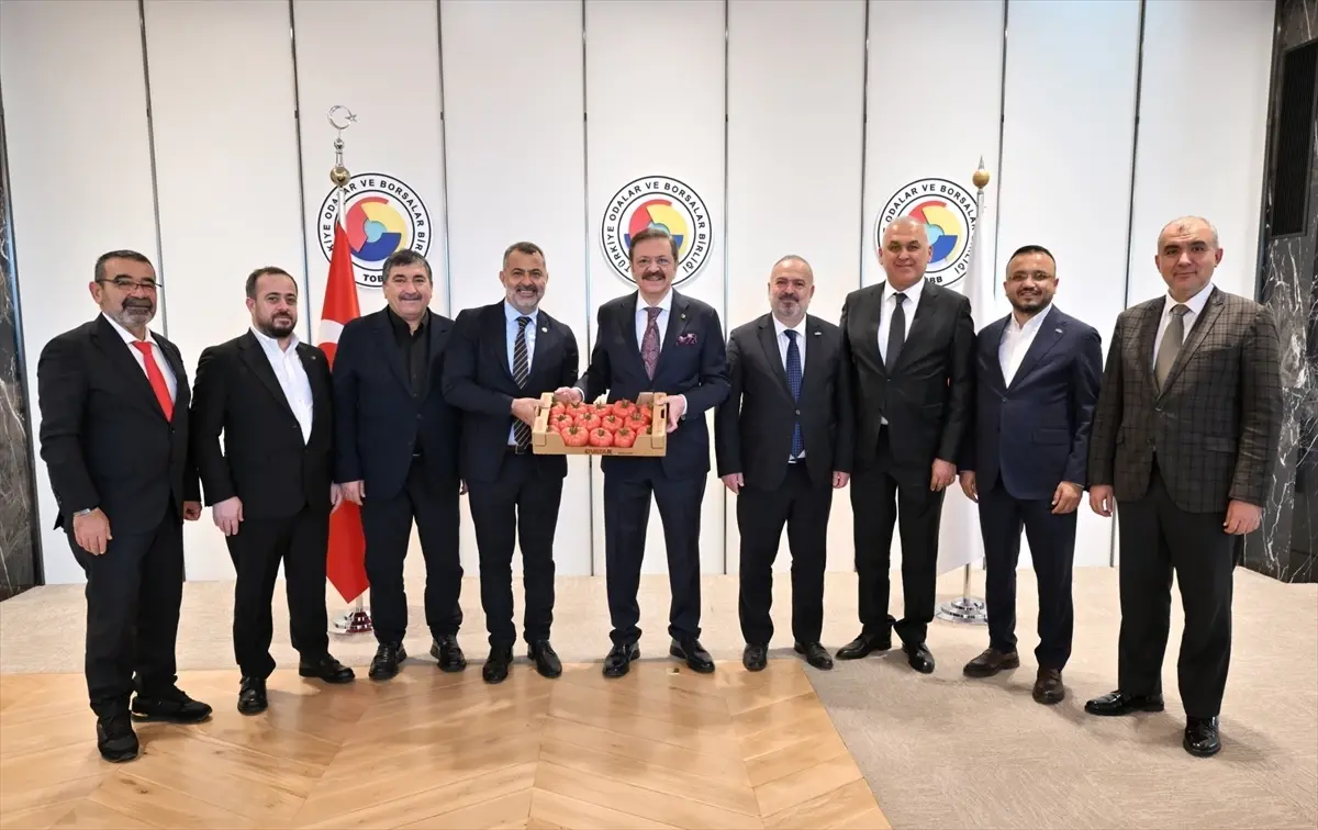 KUTSO Heyeti Ankara’da Tarım Sorunlarını ve Çözüm Önerilerini Bakan Bolat’a Sunuyor