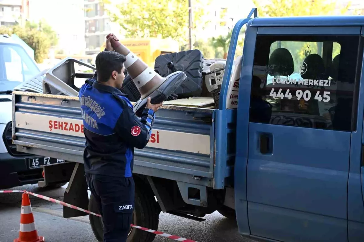 Manisa’da Kaldırım İşgallerine Yönelik Denetim