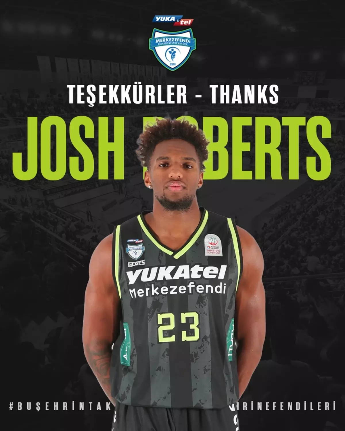 Merkezefendi Belediyesi Josh Roberts ile Vedalaştı