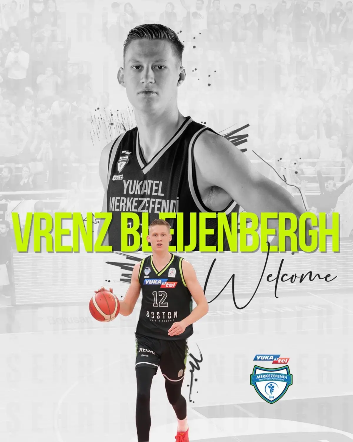 Merkezefendi Basket, Vrenz Bleijenbergh ile Anlaştı