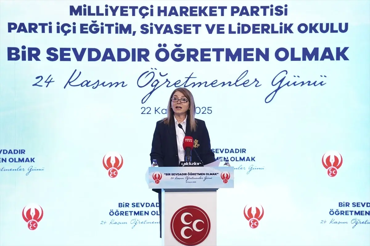 Öğretmenler Günü’nde MHP’den Öğretmen Övgüsü ve Milliyetçi Vurgular