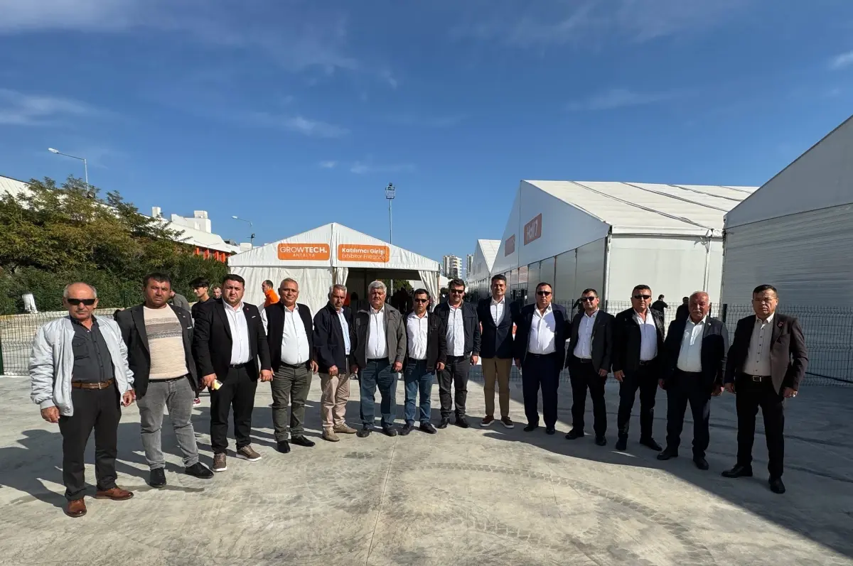 Milas Muhtarları GrowTech Antalya’da Tarım Teknolojilerini İnceledi
