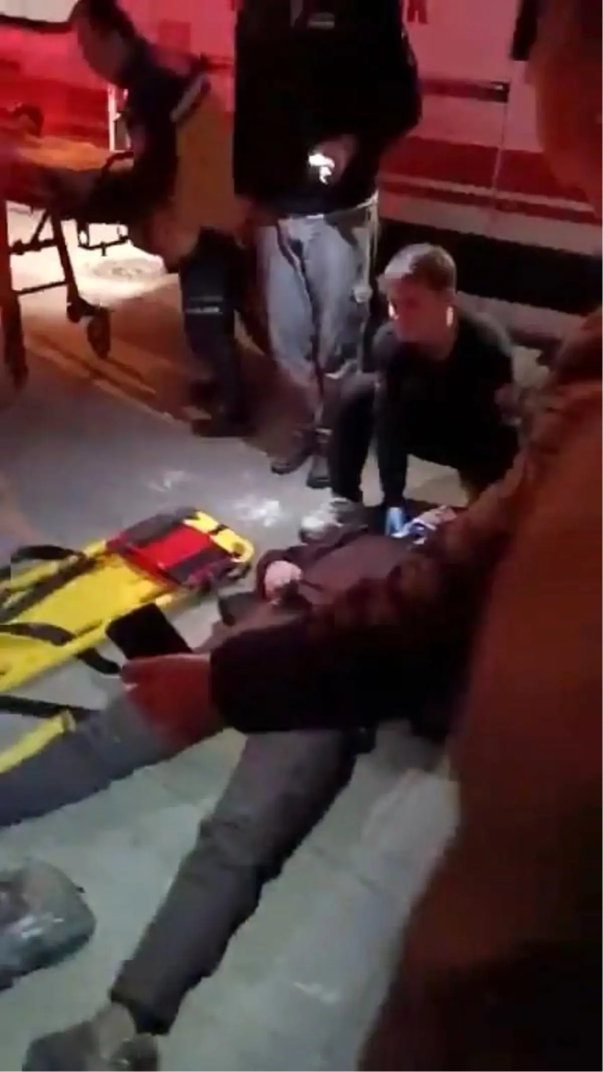 Motosiklet Sürücüsü Bekçiye Çarptı, Kaçmaya Çalışırken Yakalandı