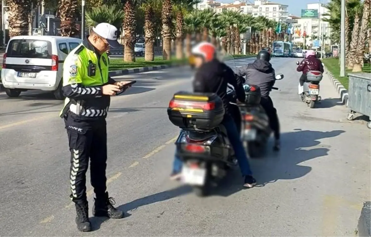 Manisa’da Motosiklet Denetiminde Cezalar Yağdı