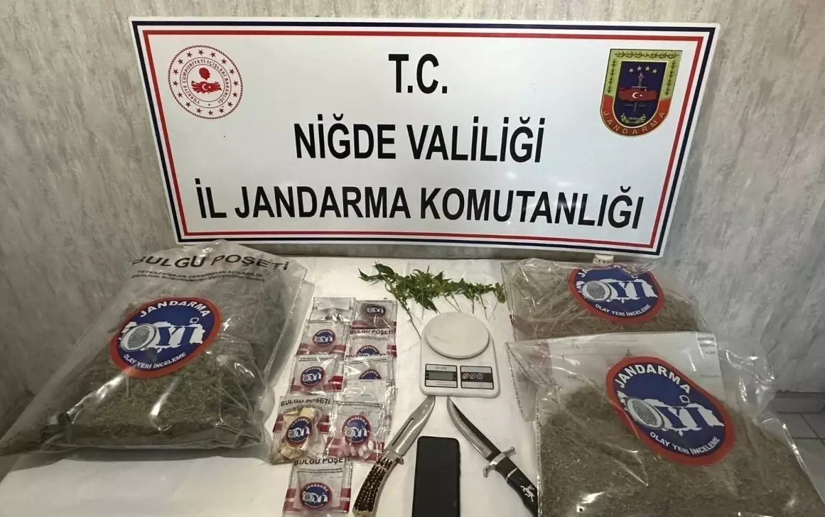 Niğde’de Şok Uyuşturucu Operasyonu: 2,25 Kg Kaçak Madde Ele Geçirildi
