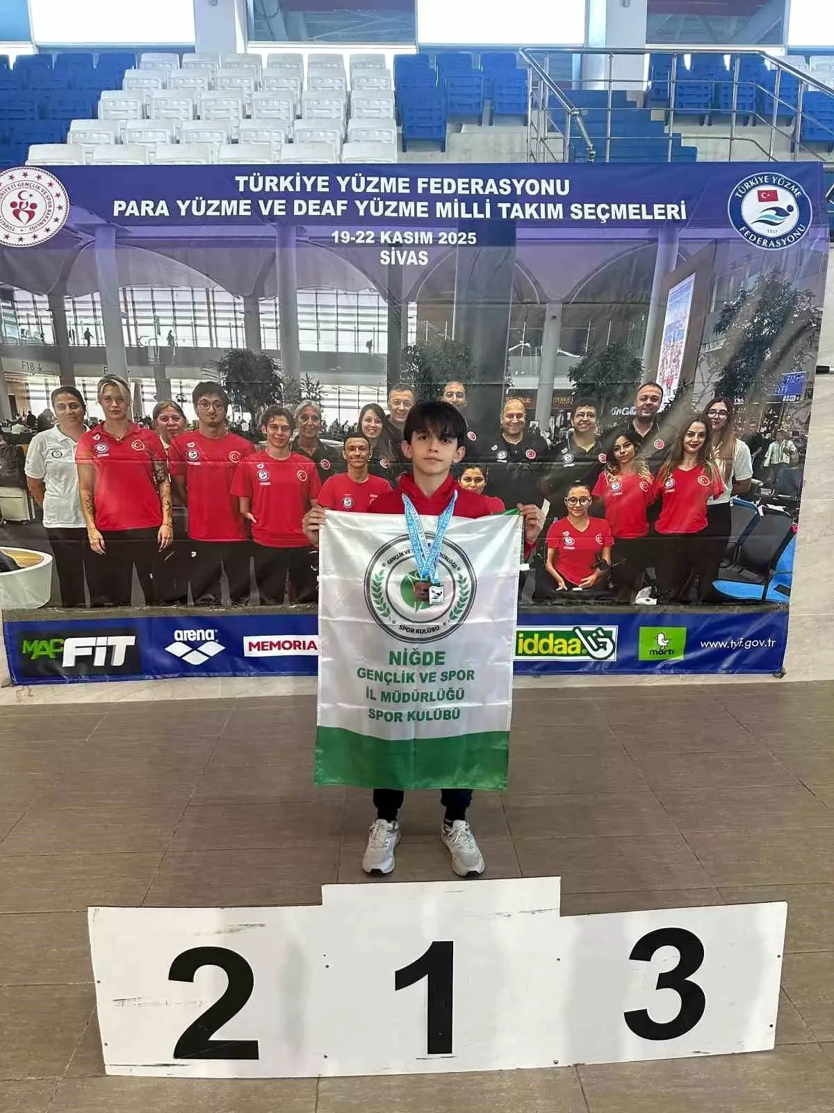 Para Yüzme Seçmeleri Sivas’ta Yapıldı