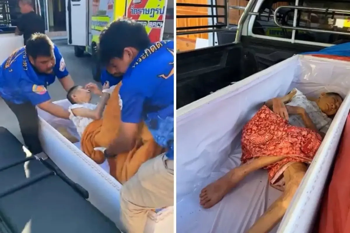 Ölü Zannedilen Yaşlı Kadın Krematoryuma Gönderilmek Üzereyken Canlandı