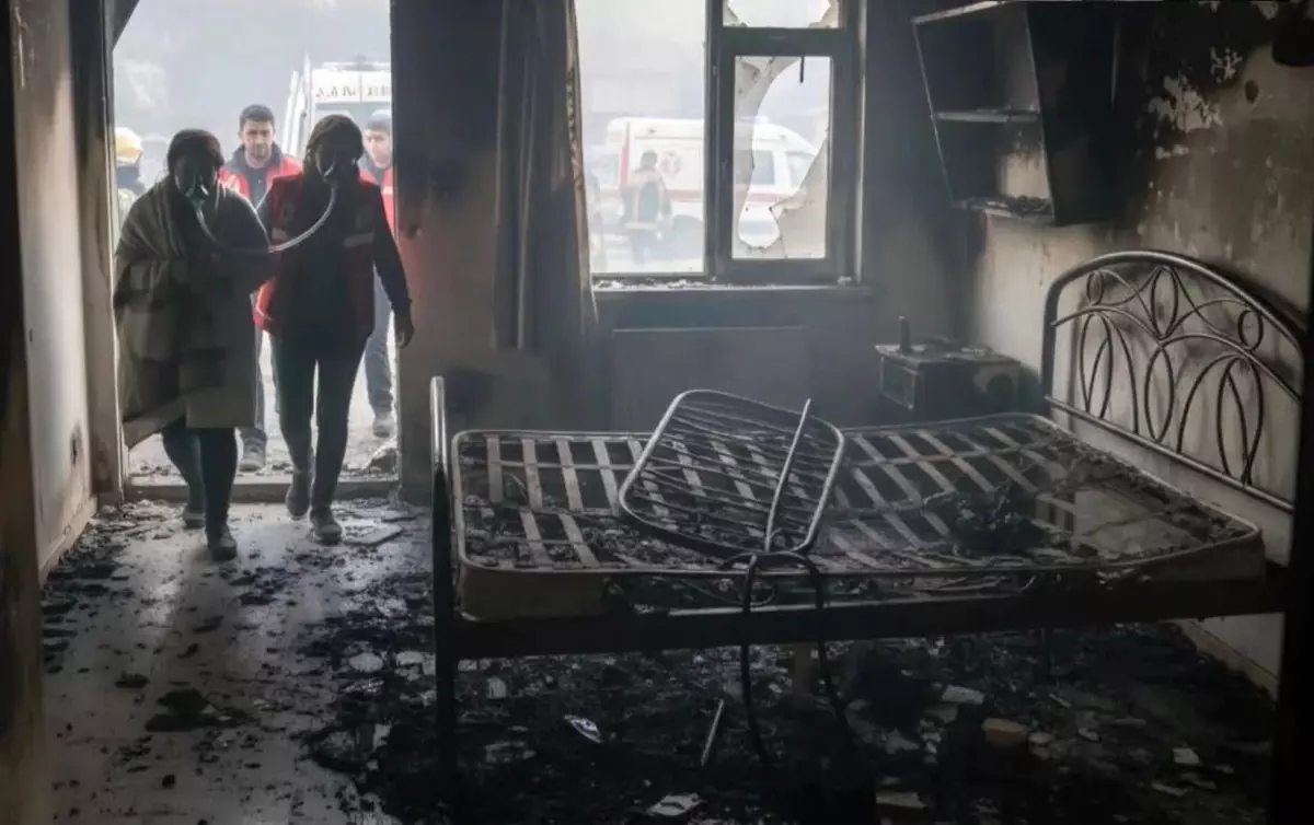 Ordu’da Yangın: 4 Kişi Dumandan Etkilendi