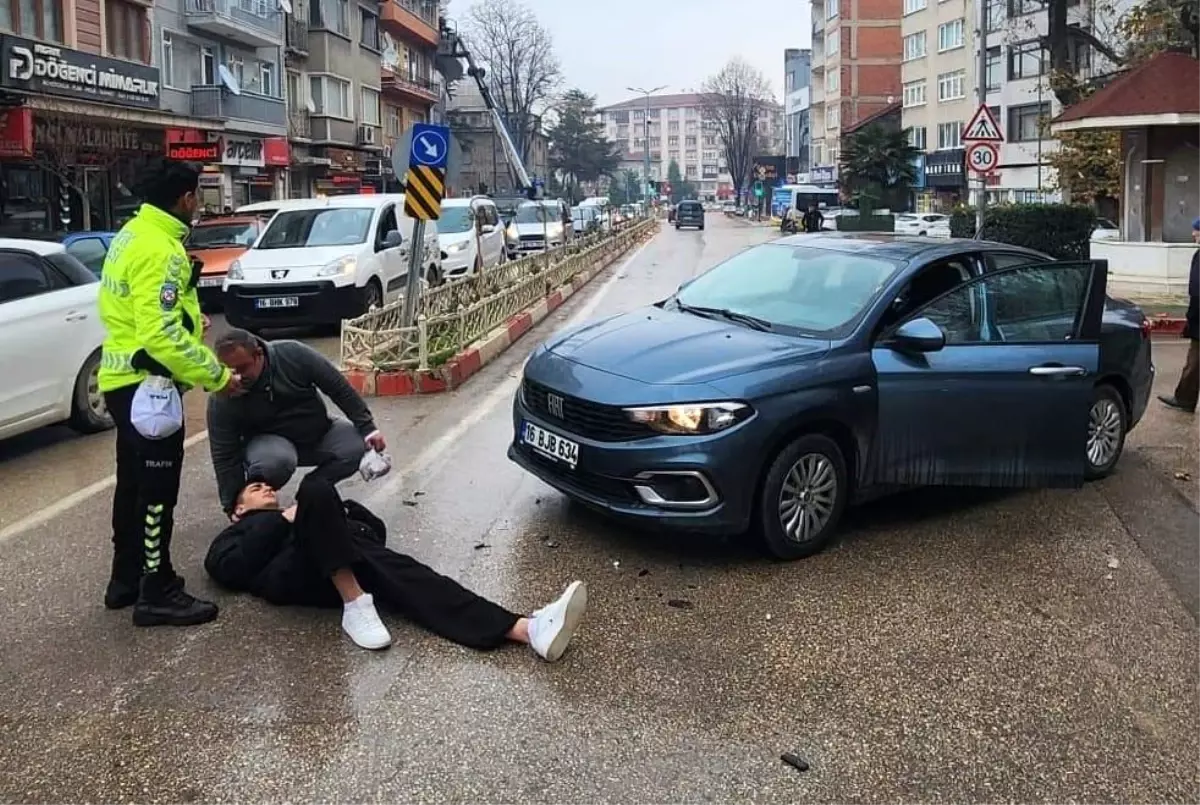 İnegöl’de Motosiklet Kazası: Bir Yaralı