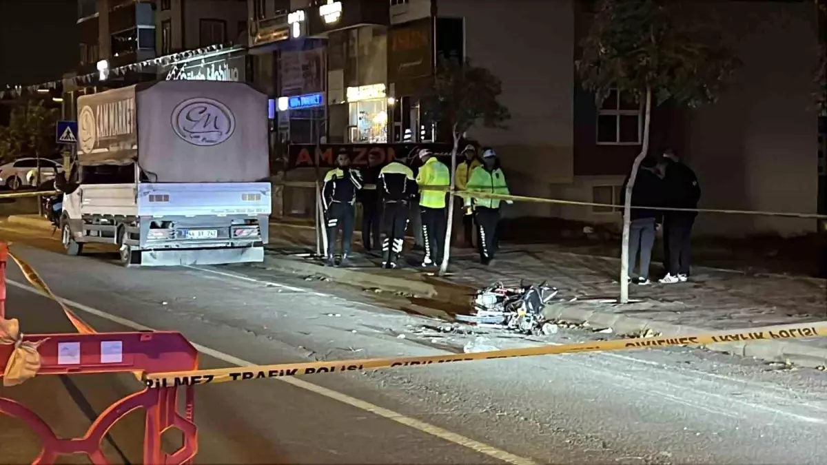 Kahramanmaraş’ta Motosiklet Kazası: 1 Ölü, 1 Yaralı