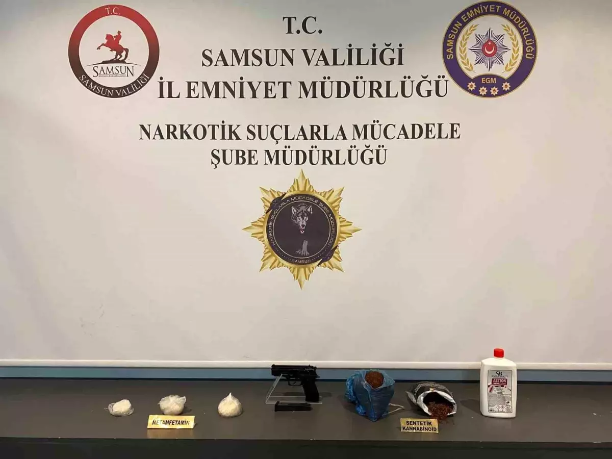 Samsun’da Uyuşturucu Operasyonu