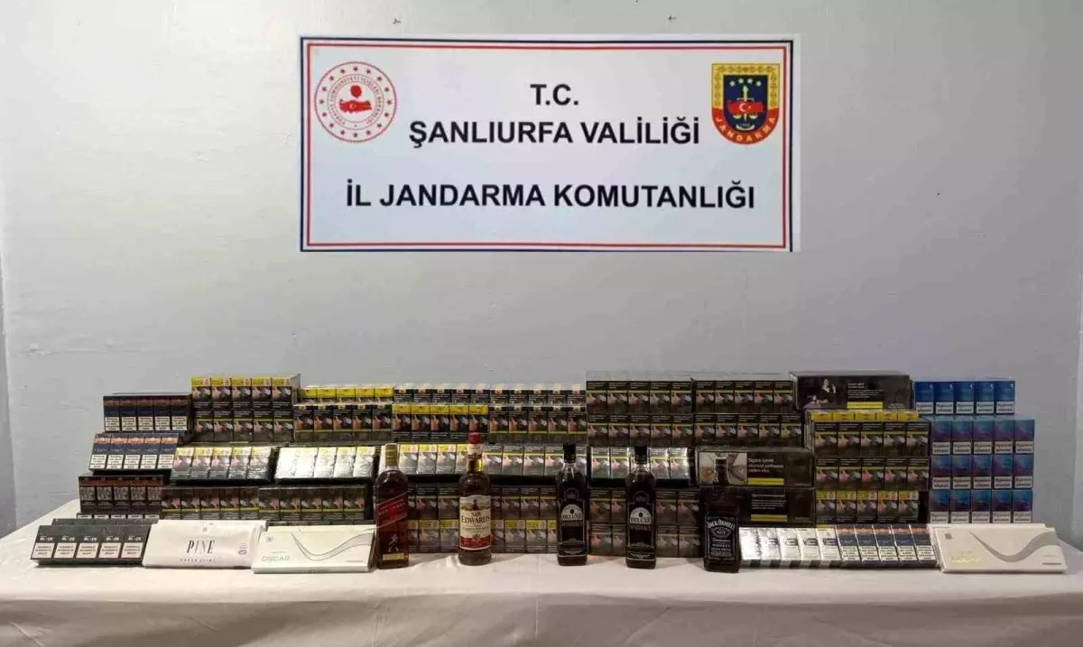 Şanlıurfa’da Kaçak Ürün Operasyonu