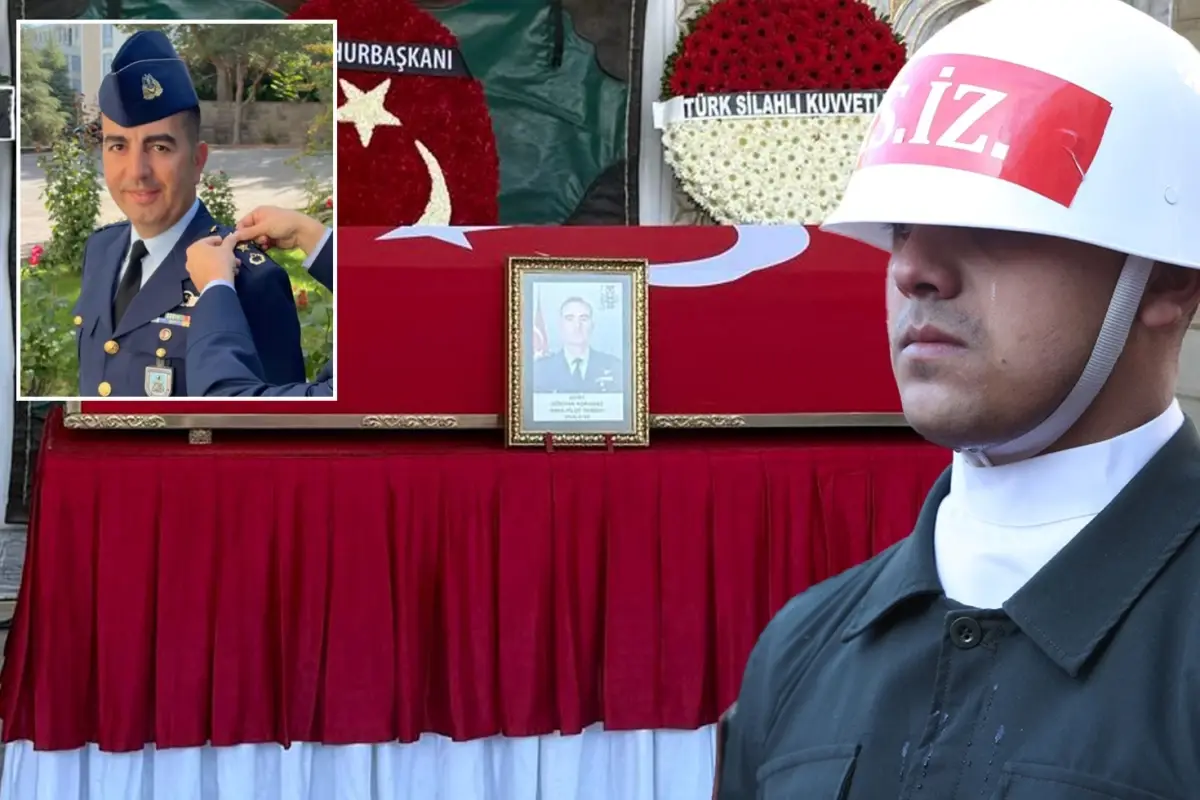 Şehit Pilot Yarbay Gökhan Korkmaz’a Son Görev! Ailesine “Cuma Günü Yanınızdayım” Demiş