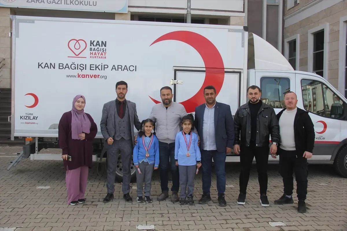 Zara’da Kan Bağışı Kampanyası Yoğun İlgi Gördü