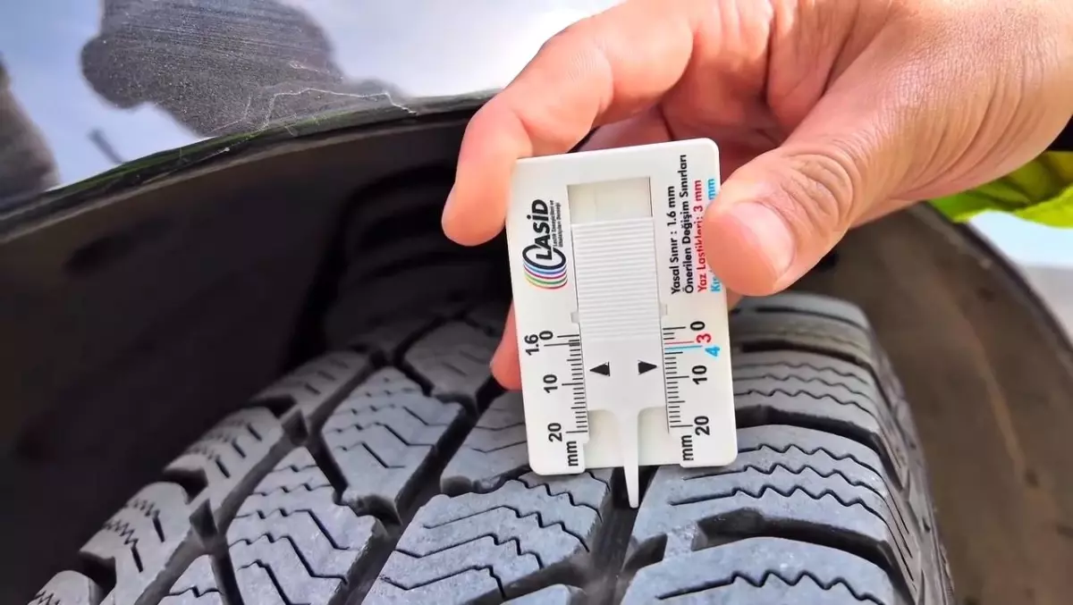 Tekirdağ’da Kış Lastiği Denetimleri Hız Kesmeden Başladı