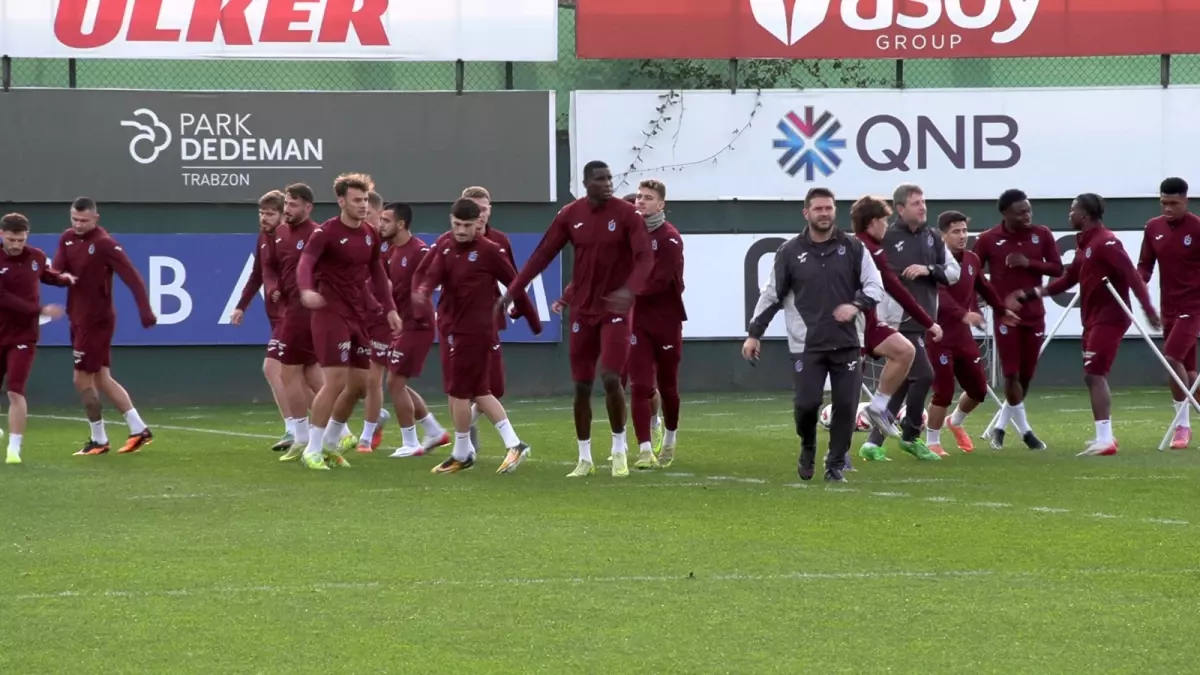 Trabzonspor Konyaspor Maçına Hazırlanıyor
