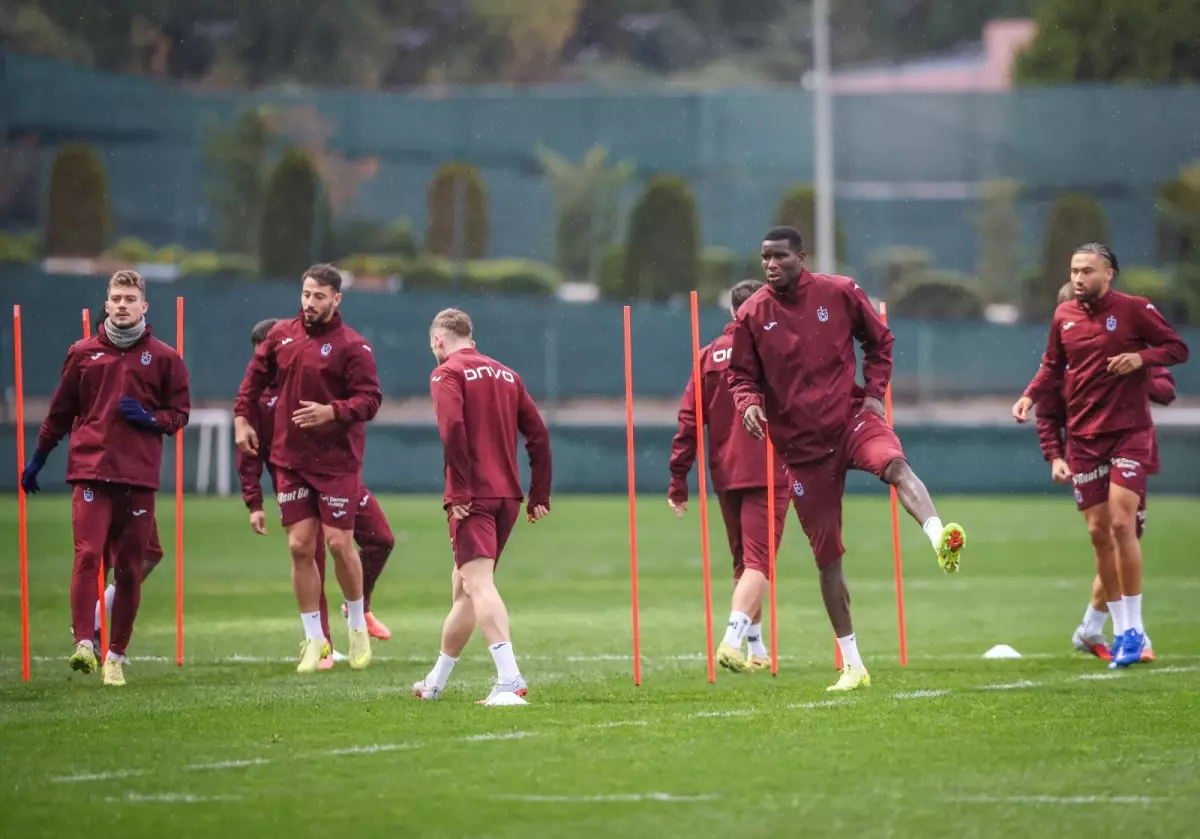 Trabzonspor, Başakşehir Maçına Hazırlanıyor