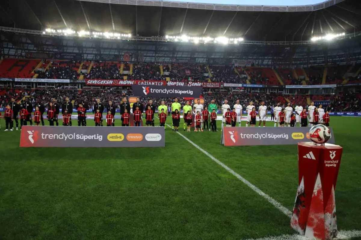 Gaziantep FK – Eyüpspor: İlk Yarıda 1-0’lık Sürpriz!