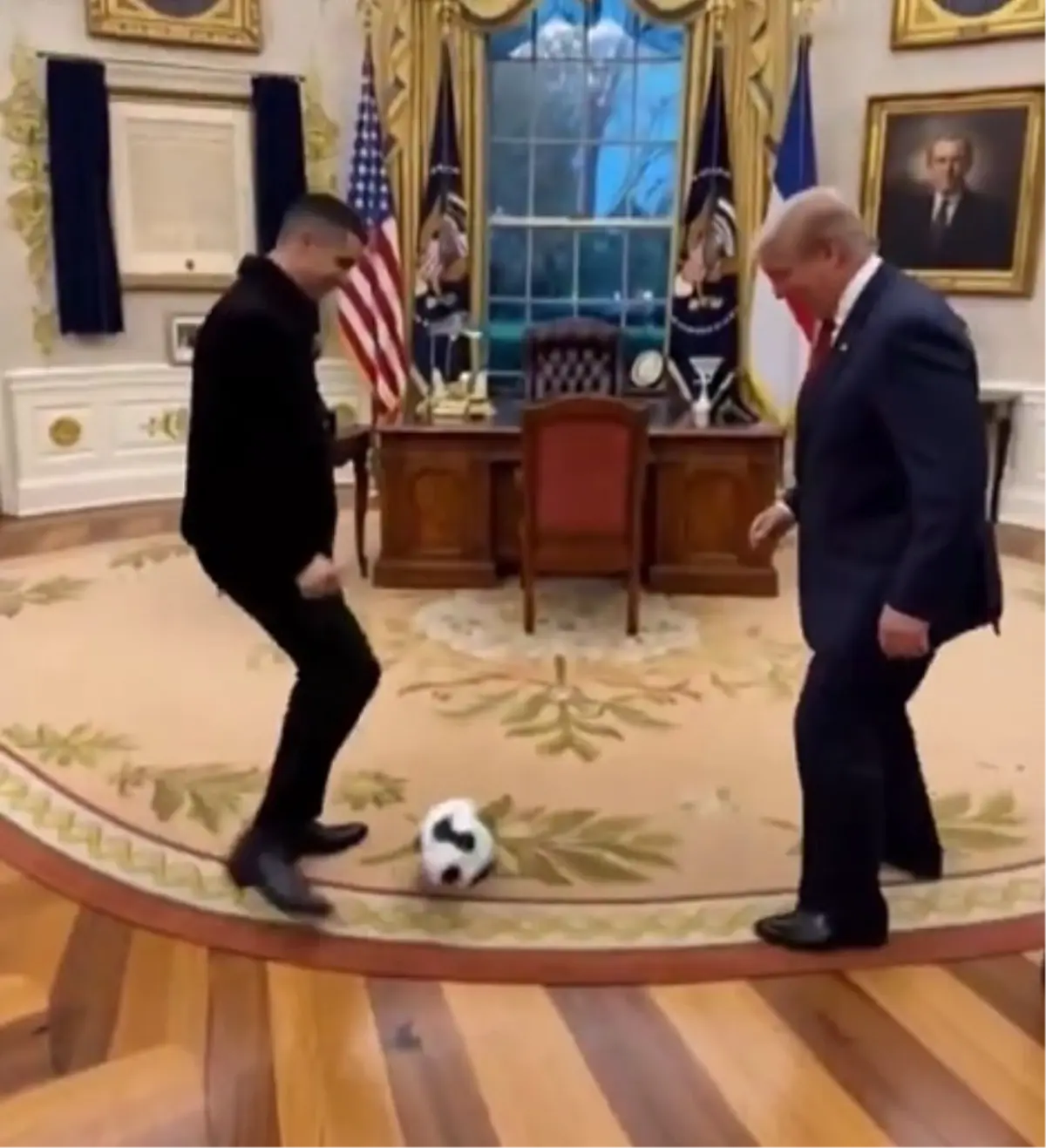 Trump ve Ronaldo’dan Yapay Zeka Videosu
