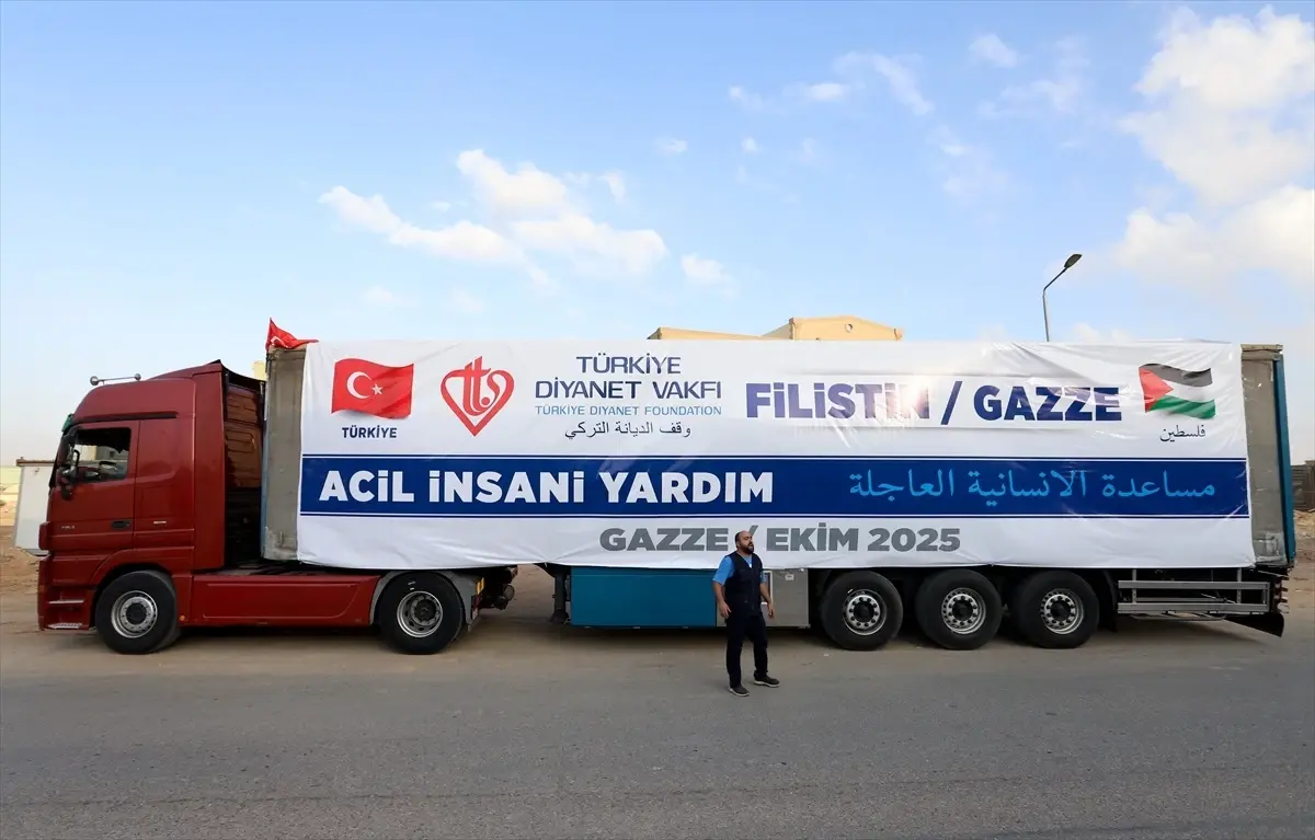 Türkiye’nin Gazze’ye İnsani Yardımı Devam Ediyor