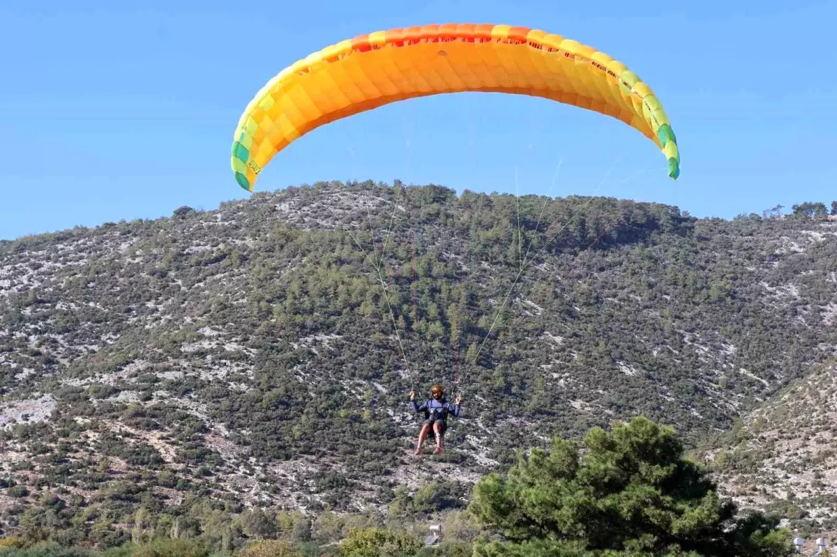 Mersin’de Yamaç Paraşütü Türkiye Şampiyonası Süper Finali Gerçekleşti