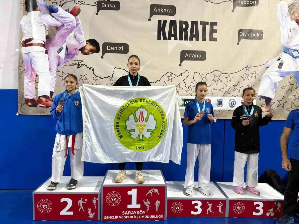 Manisa BBSK, Türkiye Yıldızlar Ligi’nde 53 Madalya Kazandı