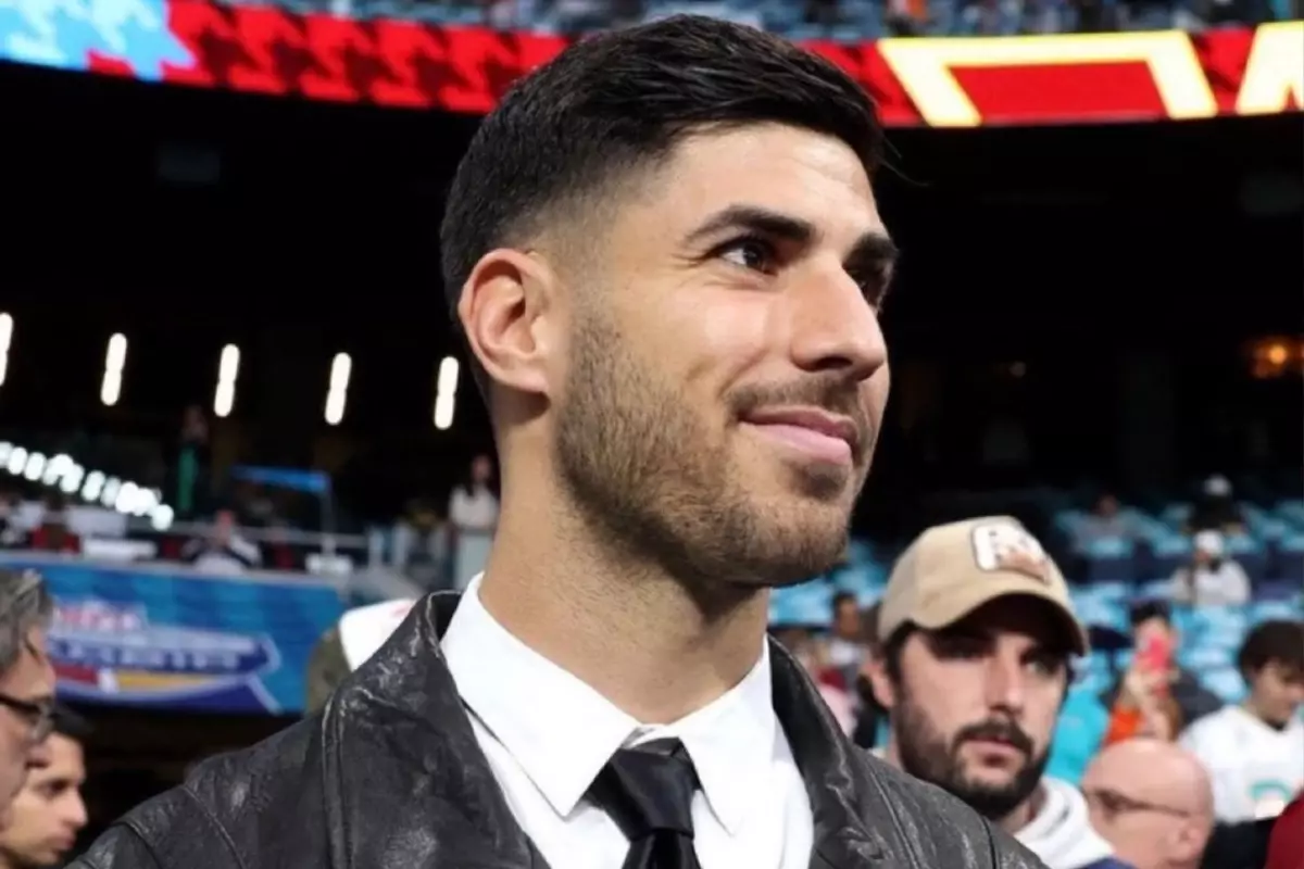 Ülkesine dönen Asensio bakın nerede görüntülendi