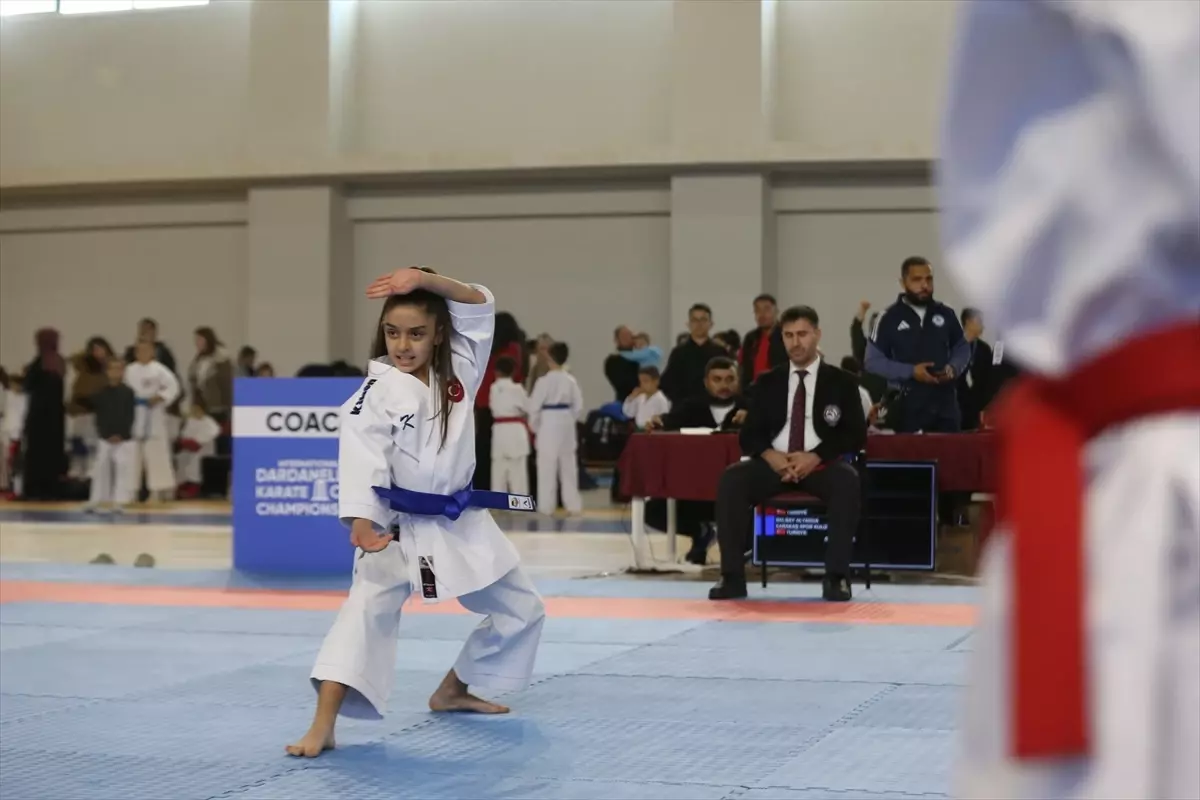Uluslararası Dardanelles Cup Karate Şampiyonası Çanakkale’de Coşkuyla Başladı