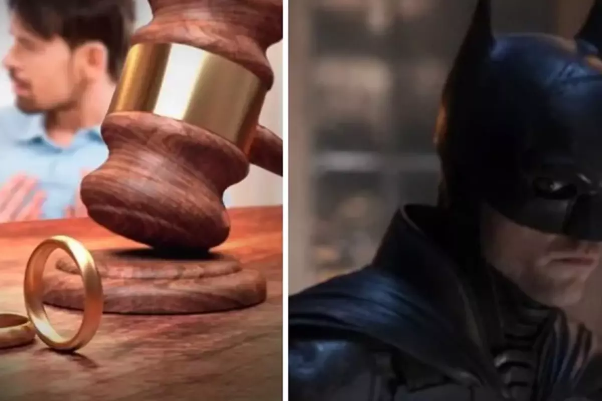 Kendini Batman sanan kocasına boşanma davası açtı