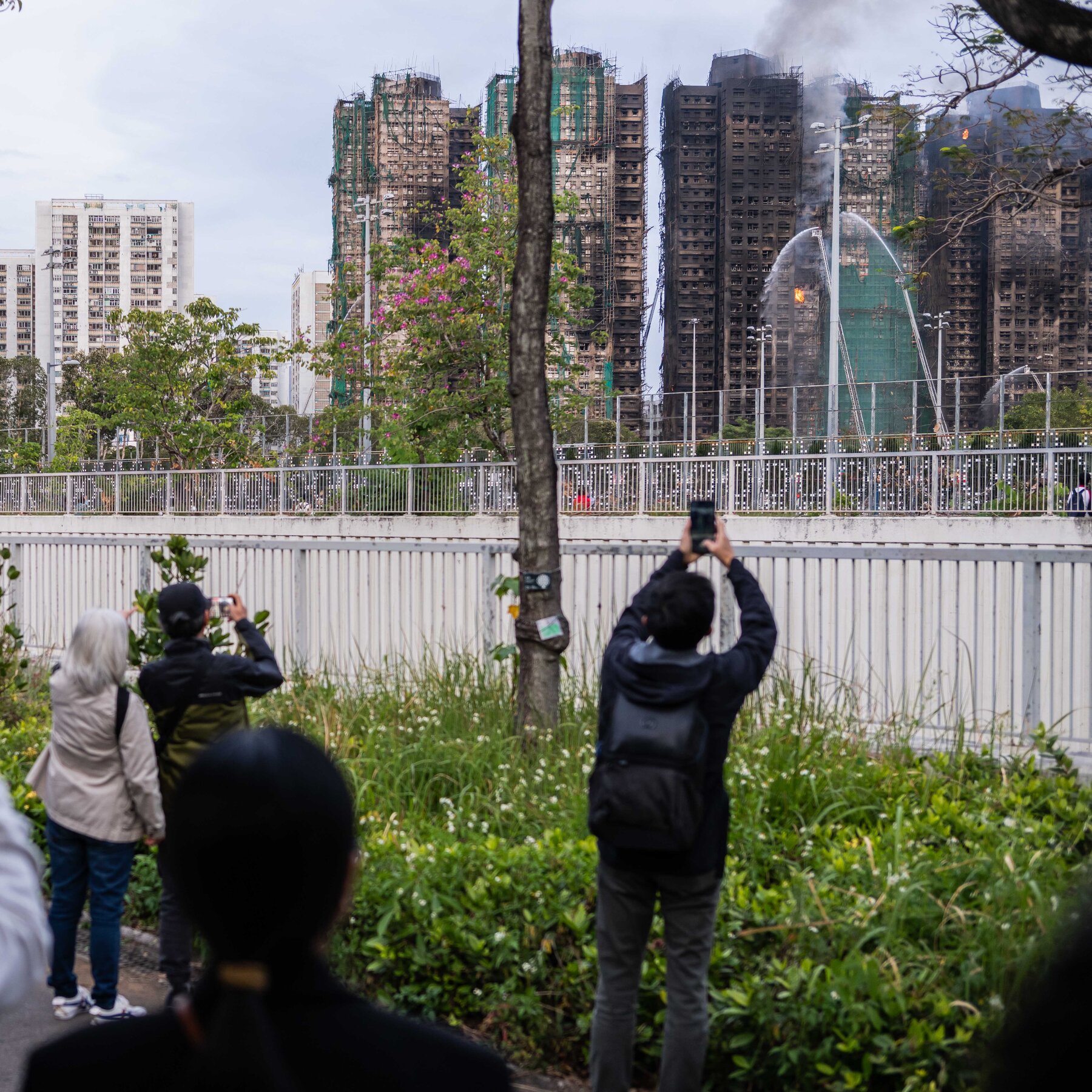 Hong Kong Man Arrested After Posting About Deadly Fire