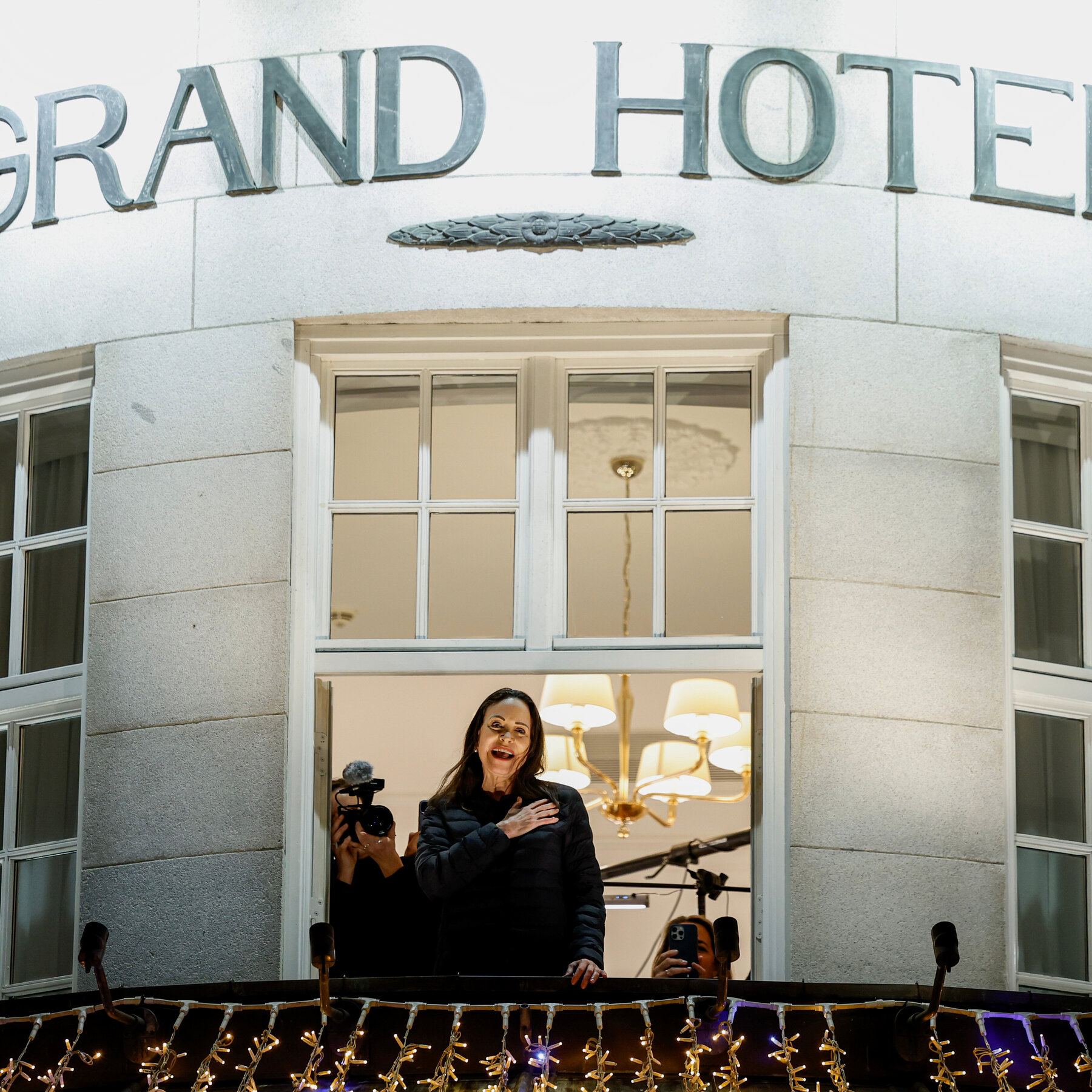 María Corina Machado Arrives in Norway After Nobel Peace Prize Acceptance