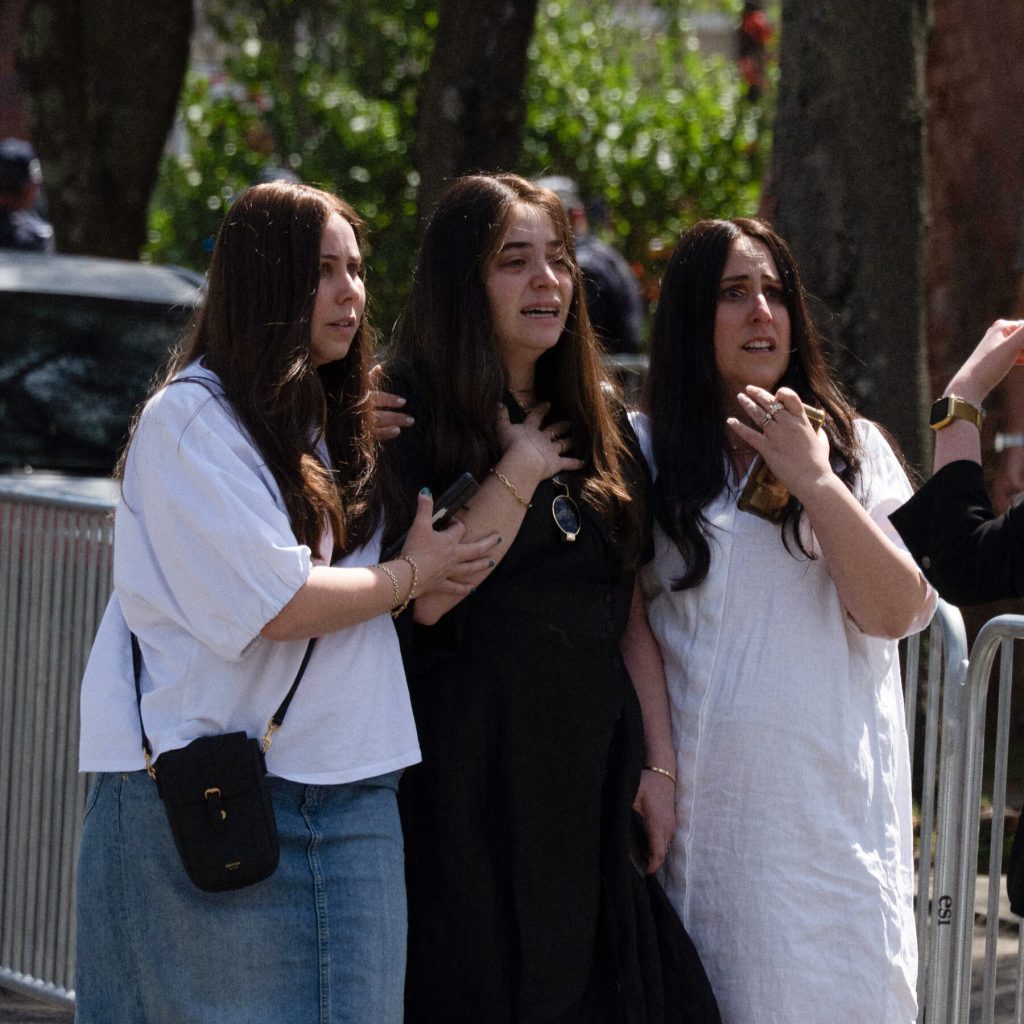 Grief and Anger Overlap at Funeral of Rabbi Killed in Bondi Beach Attack