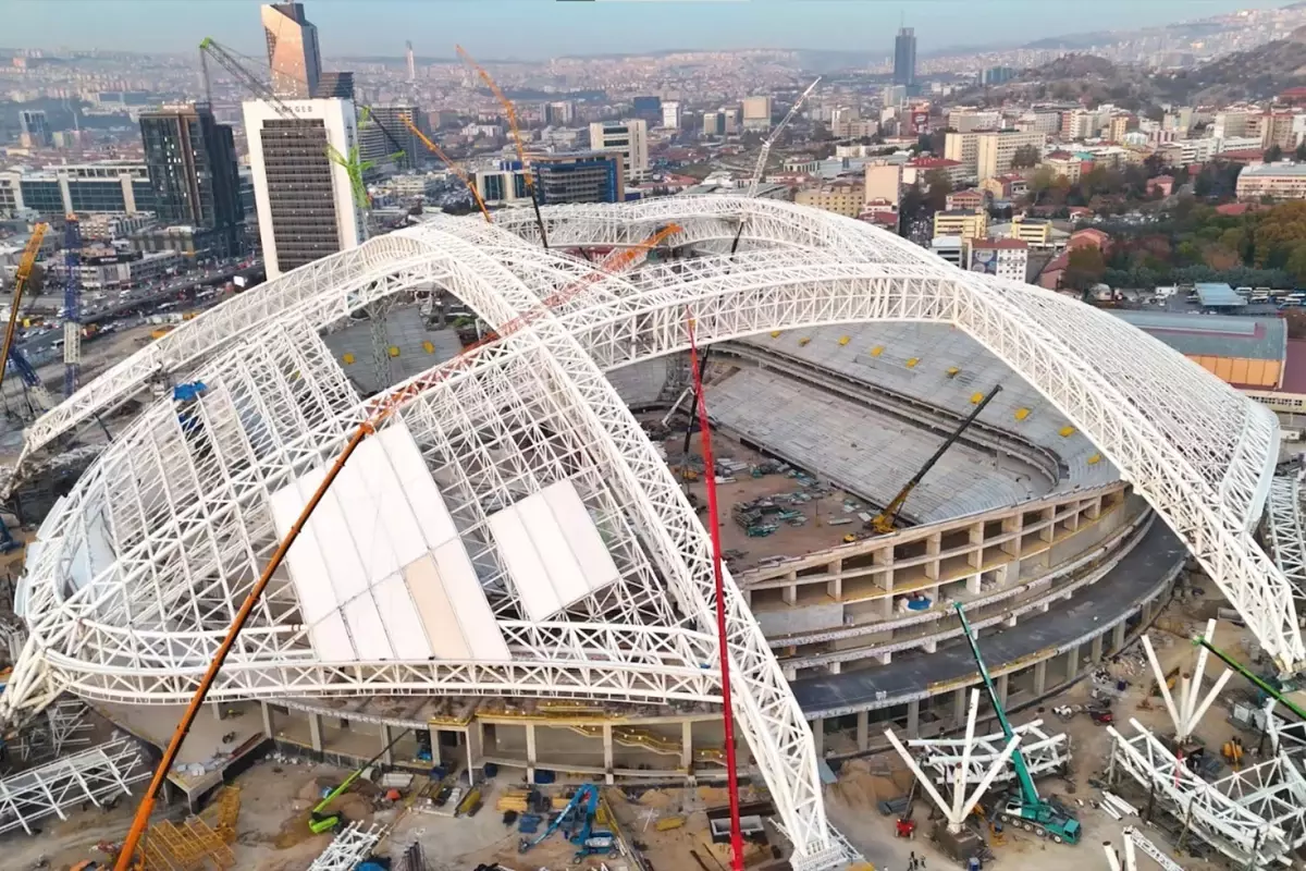 19 Mayıs Stadyumu’nun İnşaatı Devam Ediyor! Tamamlandığında Dünya Sıralamasına Girecek