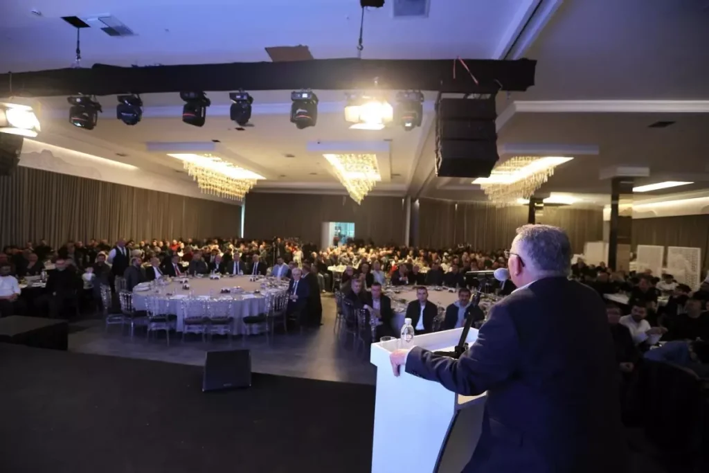 2. Etap Yeşilyurt Oto Sanayi Sitesinde Kura Heyecanı